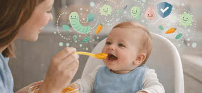 Complementary Foods and Babies' Intestines: How to get started in a gut-friendly Way